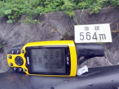 GPSの高度と標識