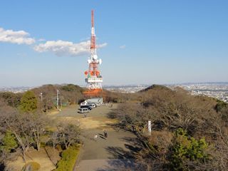 湘南平展望台から東側を望む