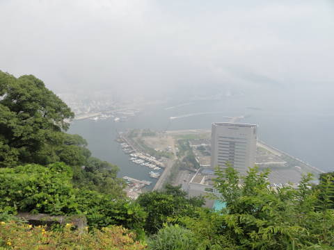 熱海城から熱海港